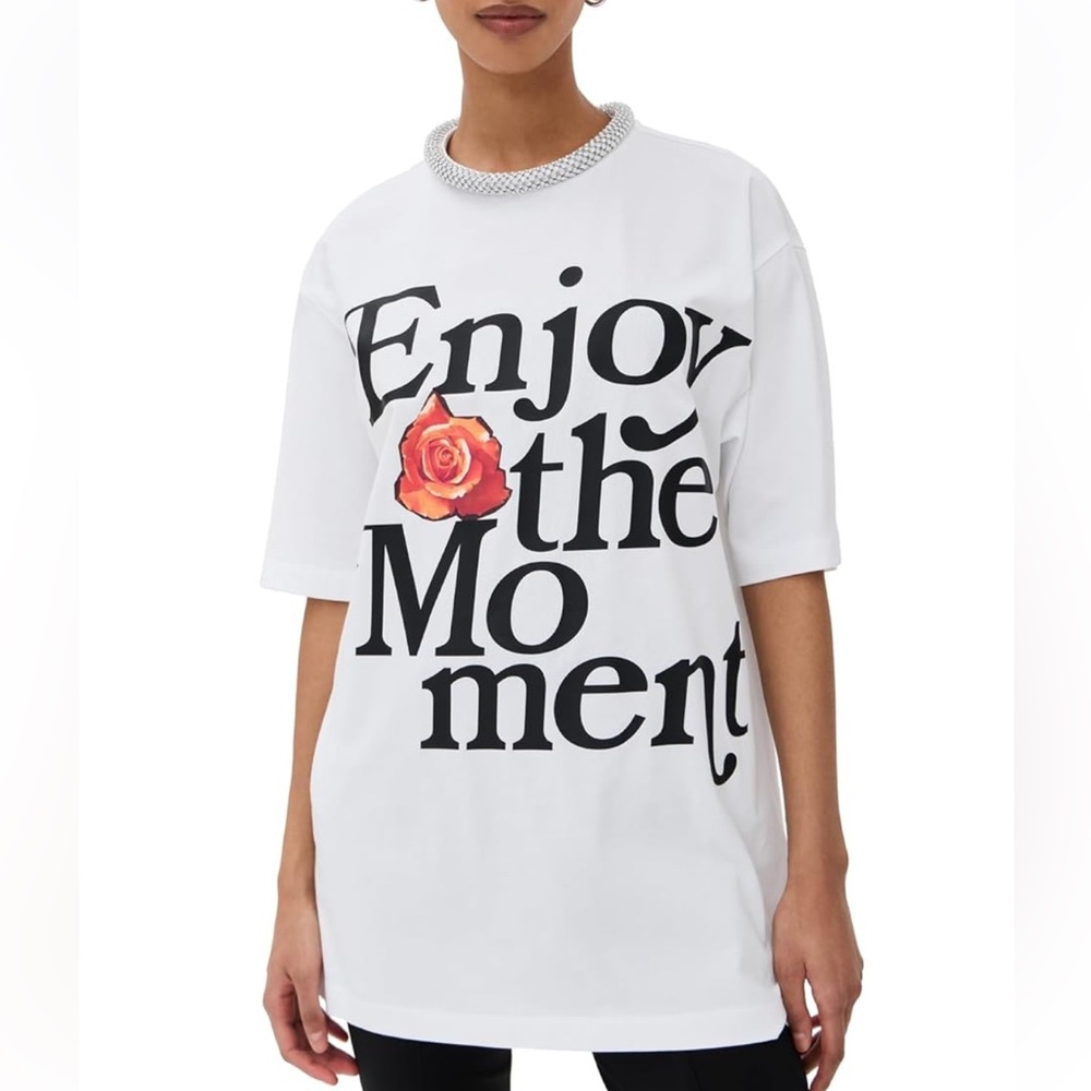 3.1 Phillip Lim Women's Enjoy The Moment Tee Size S